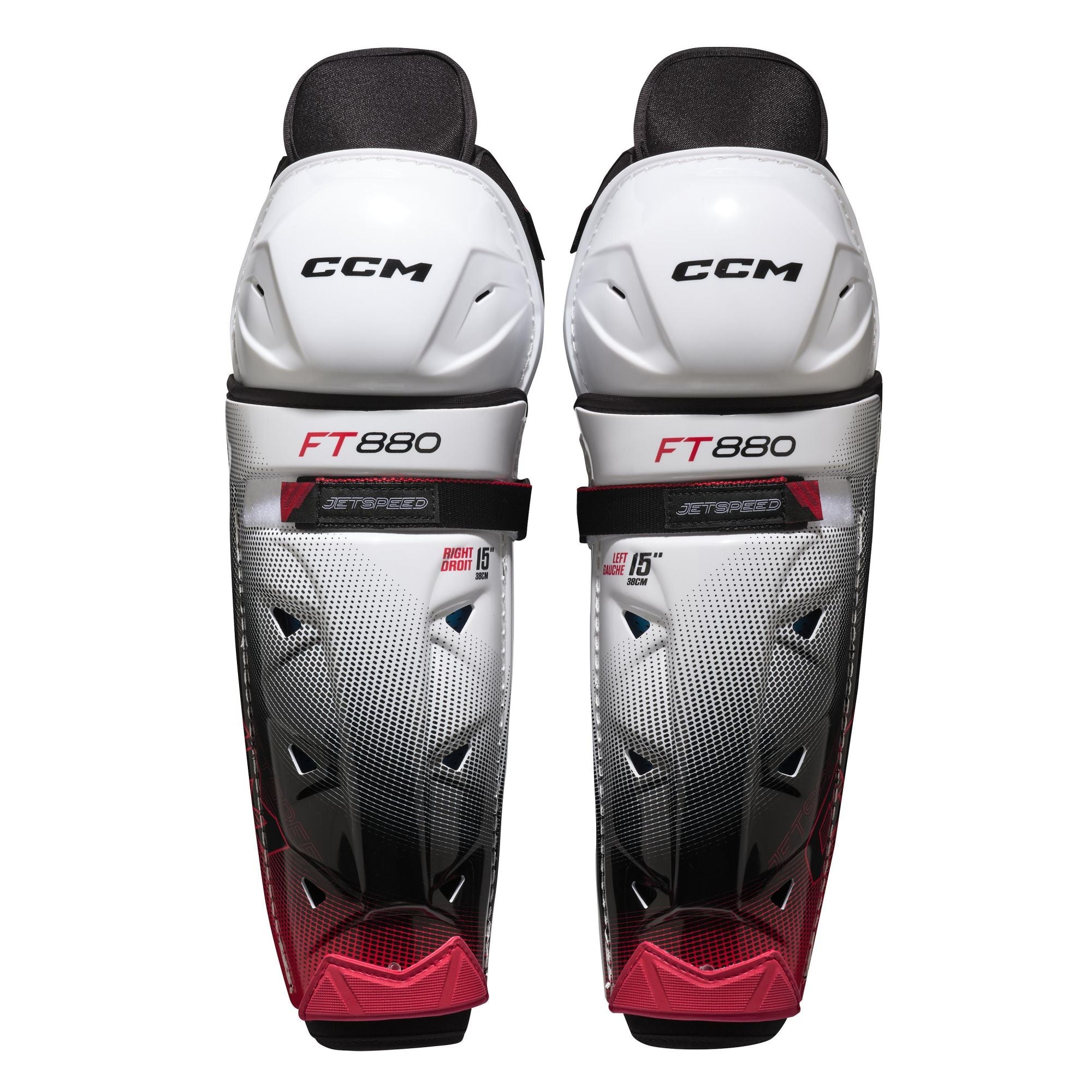 CCM Schienbeinschoner Eishockey, Beinschutz FT 880 SR 15"
